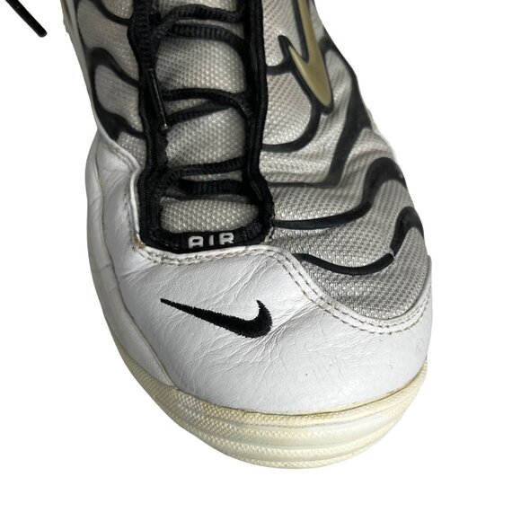 Nike Air Flight Determination Sneakers Mens Size 12.5 Lace Up White Black Rare - Picture 9 of 16